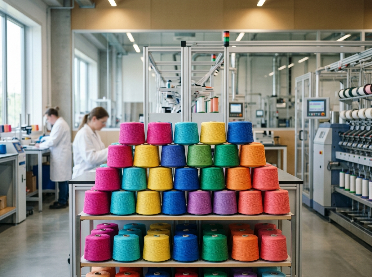 Spun Cotton Yarn Cones