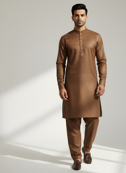 Soft Winter Fabric Golden Shade