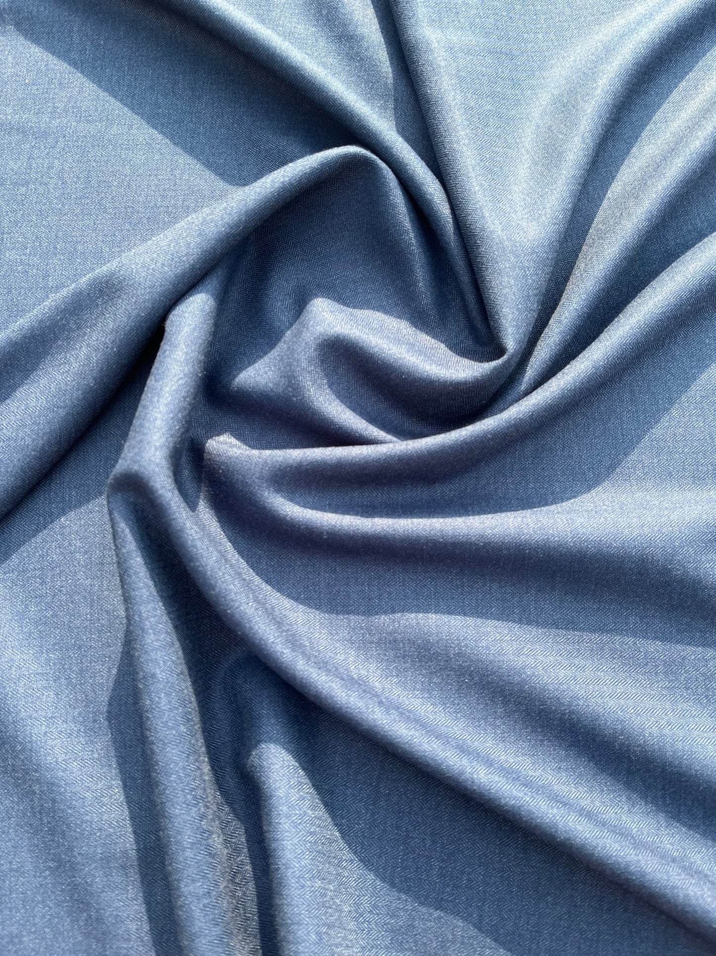 Soft Winter Fabric Blue Shade