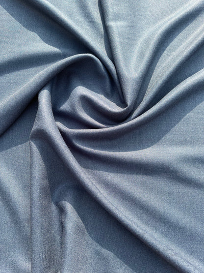 Soft Winter Fabric Blue Shade