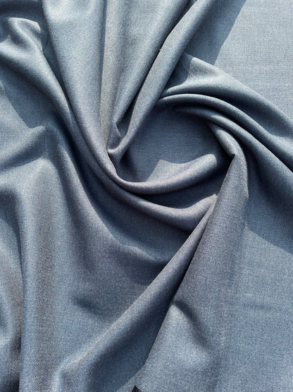 Soft Winter Fabric Blue Shade