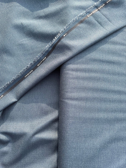 Soft Winter Fabric Blue Shade